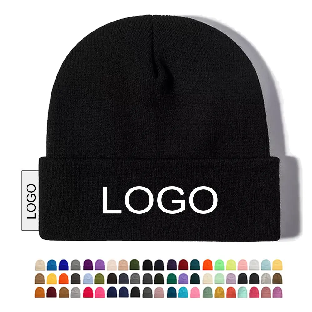 Warm Winter Beanie with logo